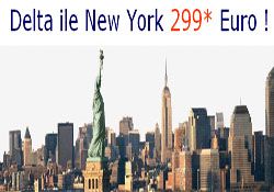 DELTA İLE NEW YORK 299 EURO